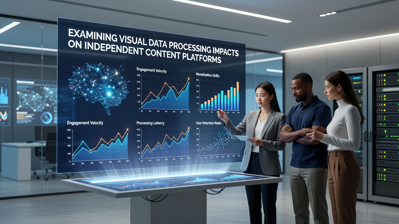 Examining Visual Data Processing Impacts on Independent Content Platforms