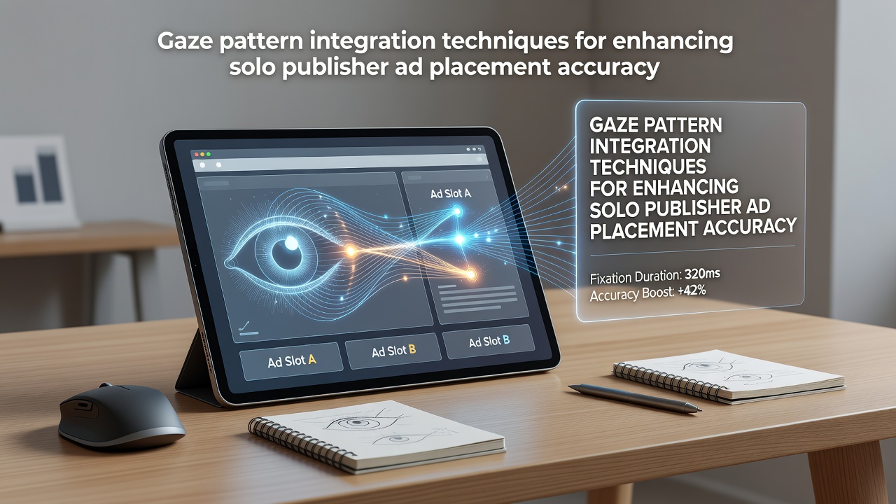 Gaze Pattern Integration Techniques for Enhancing Solo Publisher Ad Placement Accuracy